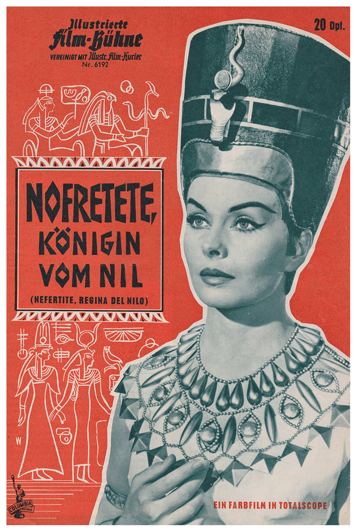Nefertiti, regina del Nilo 1961 - Germany - v1 - Classic Movie Poster