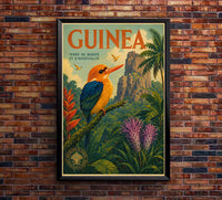Guinea - Tourism - v1 - Vintage Travel Poster