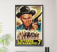 Return of the Seven 1966 - Italy - v1 - Classsic Movie Poster