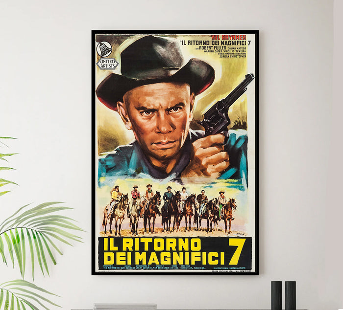 Return of the Seven 1966 - Italy - v1 - Classsic Movie Poster