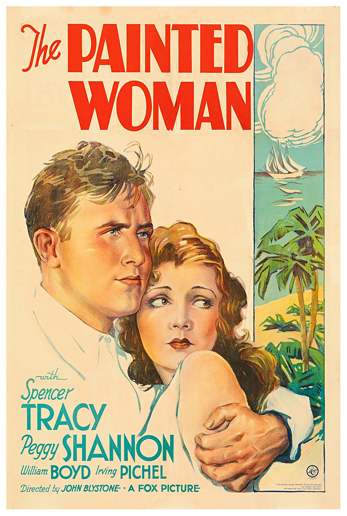 The Painted Woman 1932 - US - v1 - Classic Movie Poster