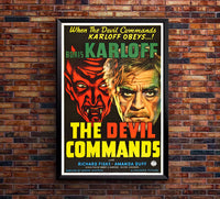 The Devil Commands 1941 - US - v1 - Classic Movie Poster