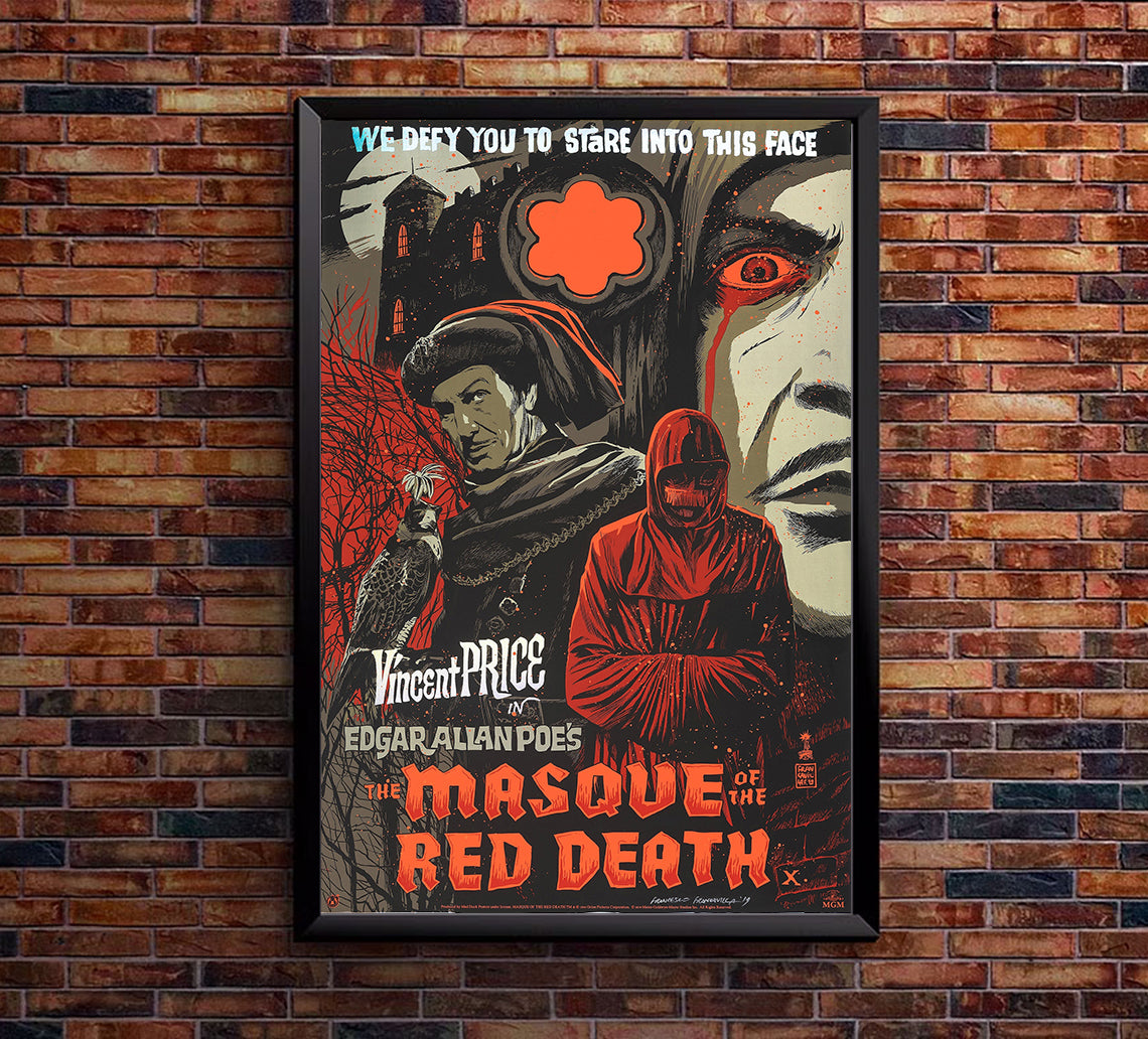 The Masque of the Red Death 1964 - US - v3 - Classic Movie Poster