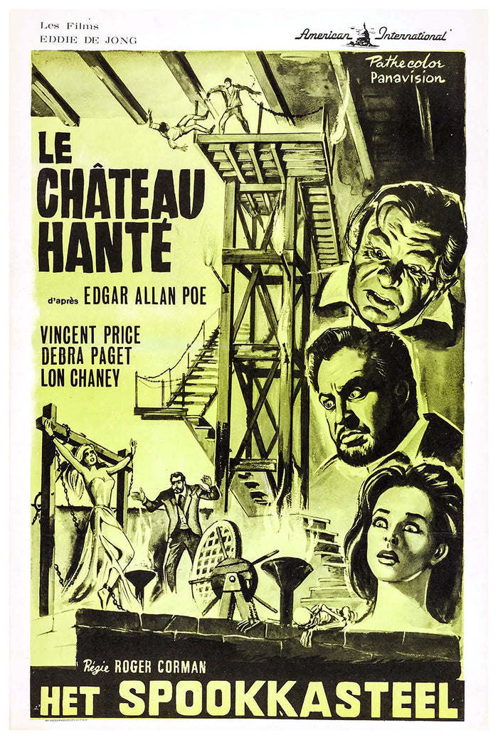 The Haunted Palace 1963 - Belgium - v1 - Classic Movie Poster