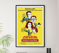 Sometimes a Great Notion 1971 - Paul Newman - US - Classic Movie Poster