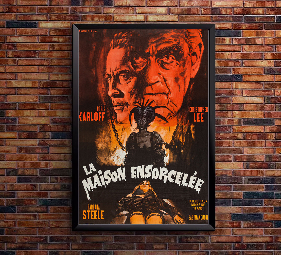 Curse of the Crimson Altar 1968 - France - v1 - Classic Movie Poster