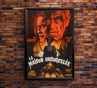 Curse of the Crimson Altar 1968 - France - v1 - Classic Movie Poster