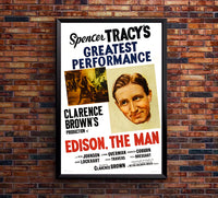 Edison, the Man 1940 - US - v3 - Classic Movie Poster
