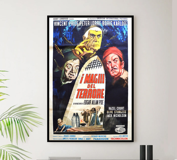 The Raven 1963 - Italy - v1 - Classic Movie Poster