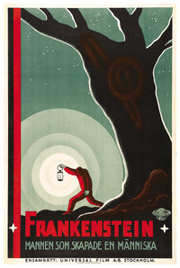 Frankenstein 1931 - Sweden - v1 - Classic Movie Poster