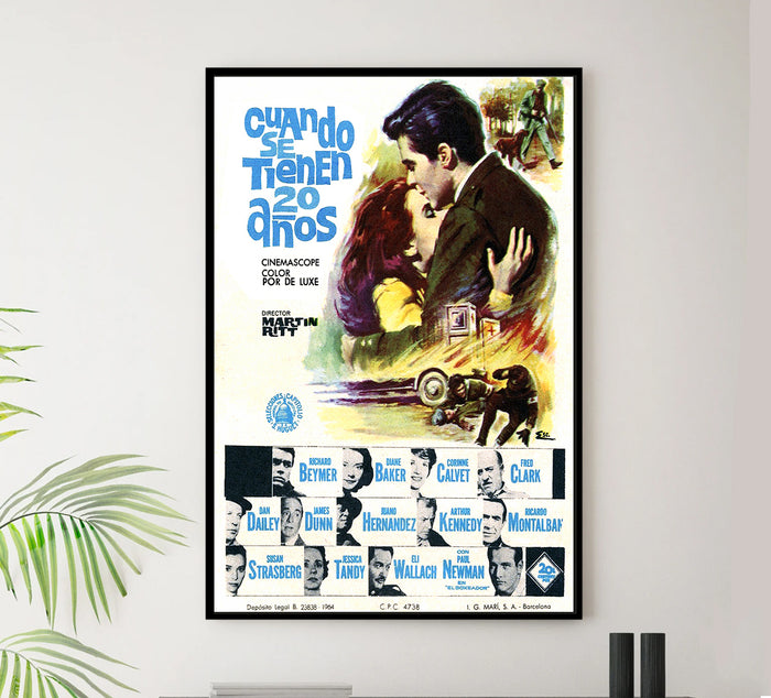 Hemingway's Adventures of a Young Man 1962 - Paul Newman - Spain - Classic Movie Poster