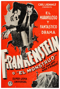 Frankenstein 1931 - Cuba - v1 - Classic Movie Poster