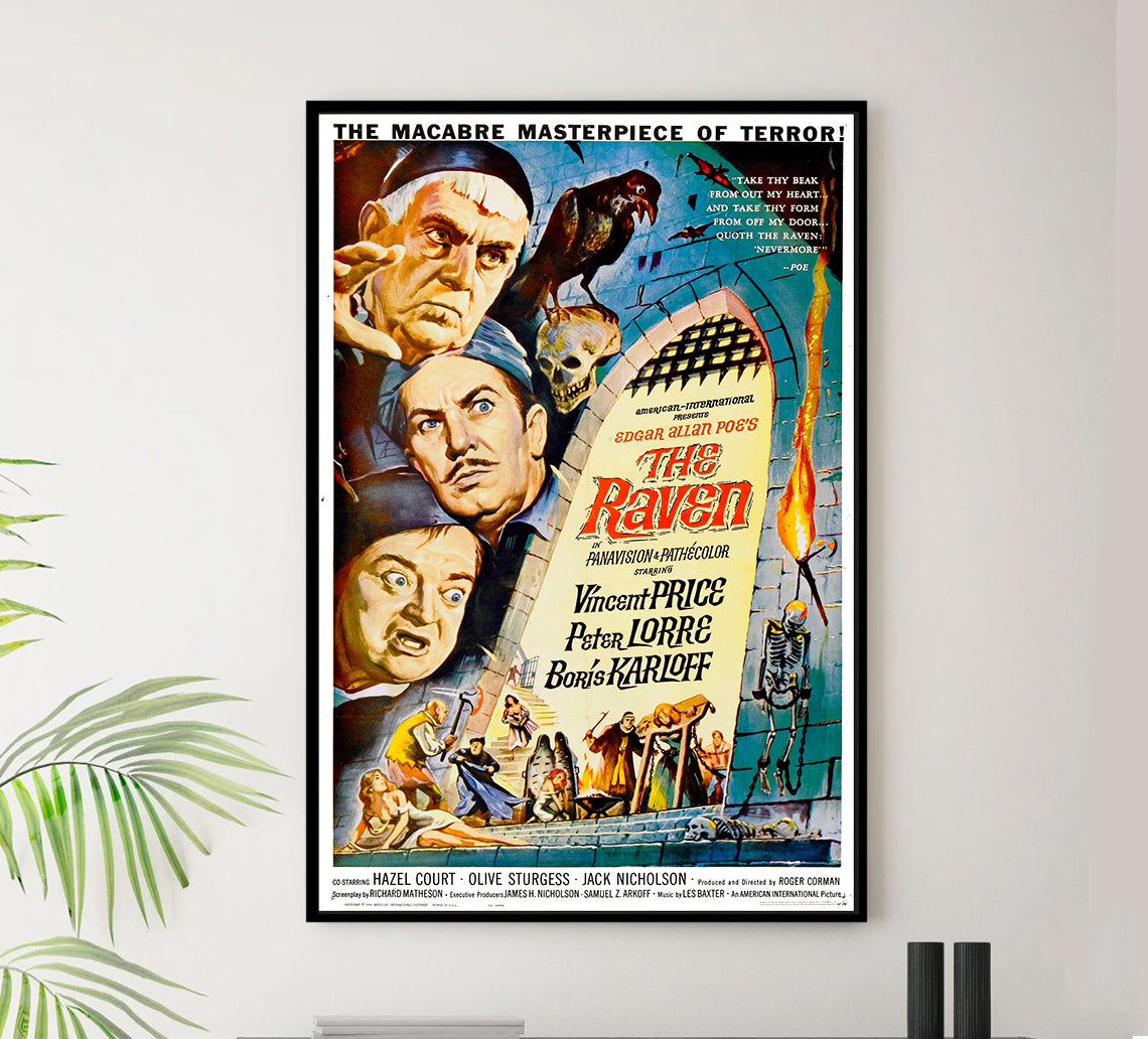 The Raven 1963 - US - v1 - Classic Movie Poster