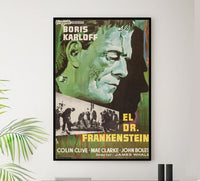 Frankenstein 1931 - Spain - v3 - Classic Movie Poster