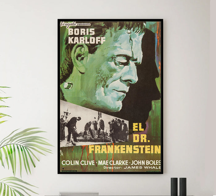 Frankenstein 1931 - Spain - v3 - Classic Movie Poster