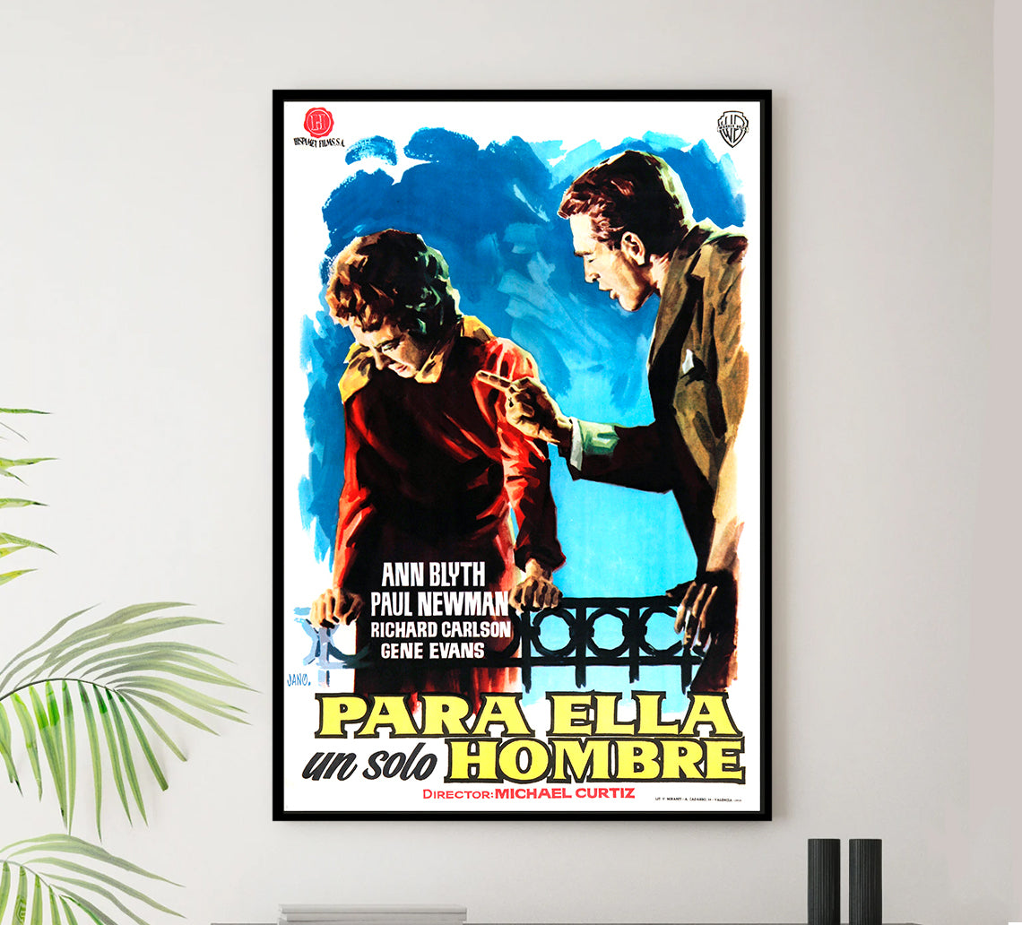 The Helen Morgan Story 1957 - Paul Newman - Spain - Classic Movie Poster