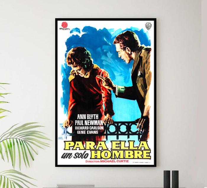 The Helen Morgan Story 1957 - Paul Newman - Spain - Classic Movie Poster