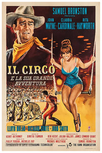 Circus World 1964 - Rita Hayworth - Italy - Classic Movie Poster