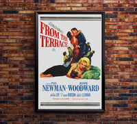 From the Terrace 1960 - Paul Newman - US - Classic Movie Poster