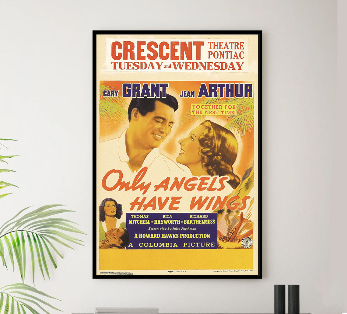 Only Angels Have Wings 1939 - Rita Hayworth - US (2) - Classic Movie Poster