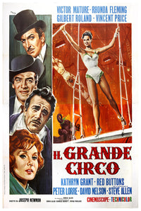 The Big Circus 1959 - Italy - v2 - Classic Movie Poster