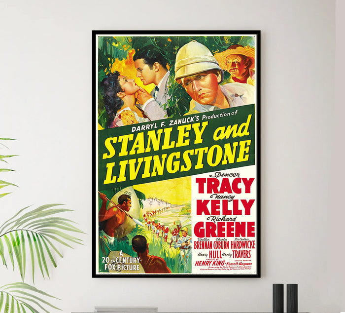 Stanley and Livingstone 1939 - US - v1 - Classic Movie Poster