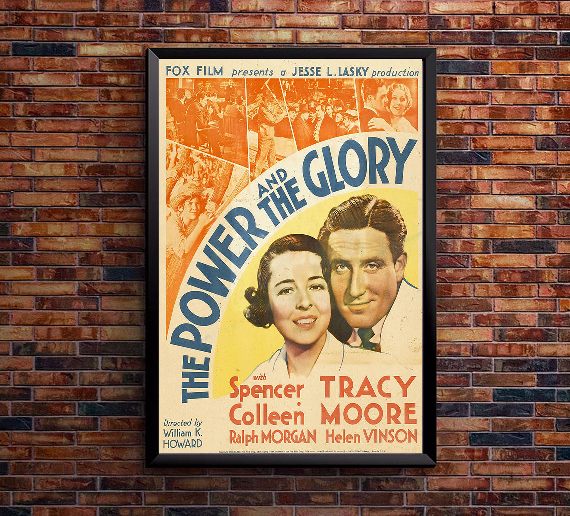 The Power and the Glory 1933 - US - v2 - Classic Movie Poster