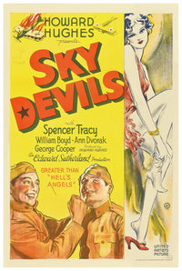 Sky Devils 1932 - US - v2 - Classic Movie Poster