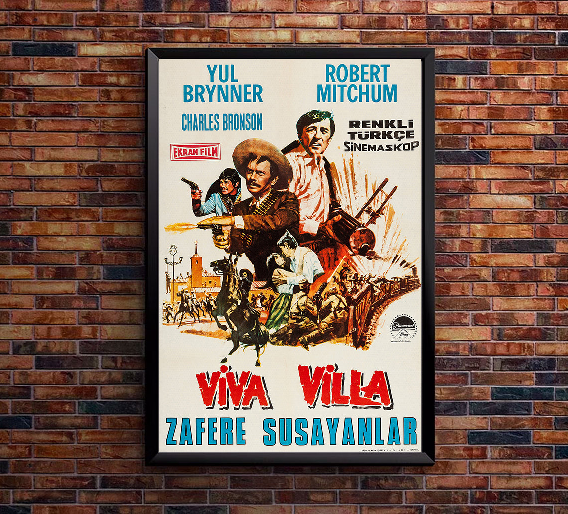 Villa Rides- 1968 - Turkey - v1 - Classsic Movie Poster