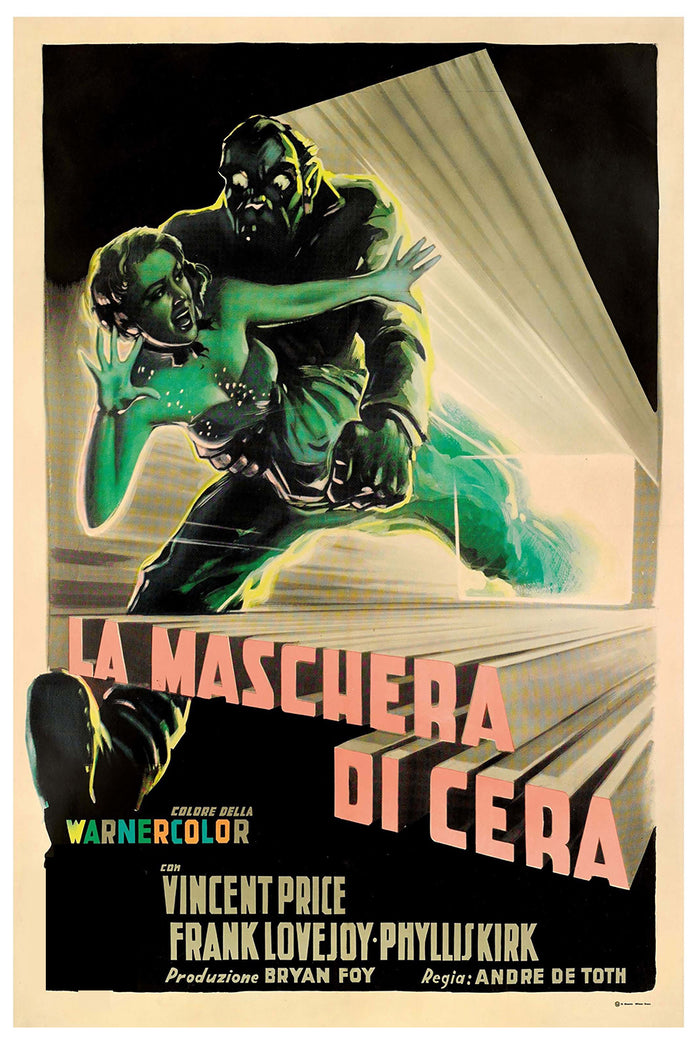 House of Wax 1953 - Italy - v1 - Classic Movie Poster