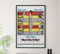 What a Way to Go! 1964 - Paul Newman - US - Classic Movie Poster
