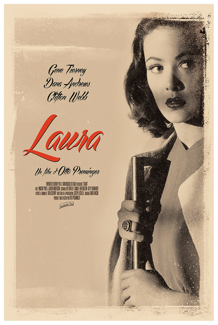 Laura 1944 - France - v3 - Classic Movie Poster