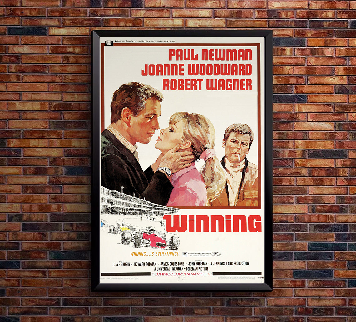 Winning 1969 - Paul Newman - US (2) - Classic Movie Poster