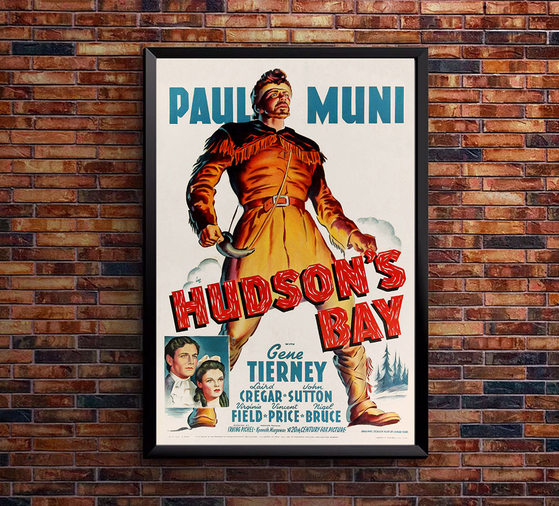 Hudson's Bay 1940 - US - v1 - Classic Movie Poster