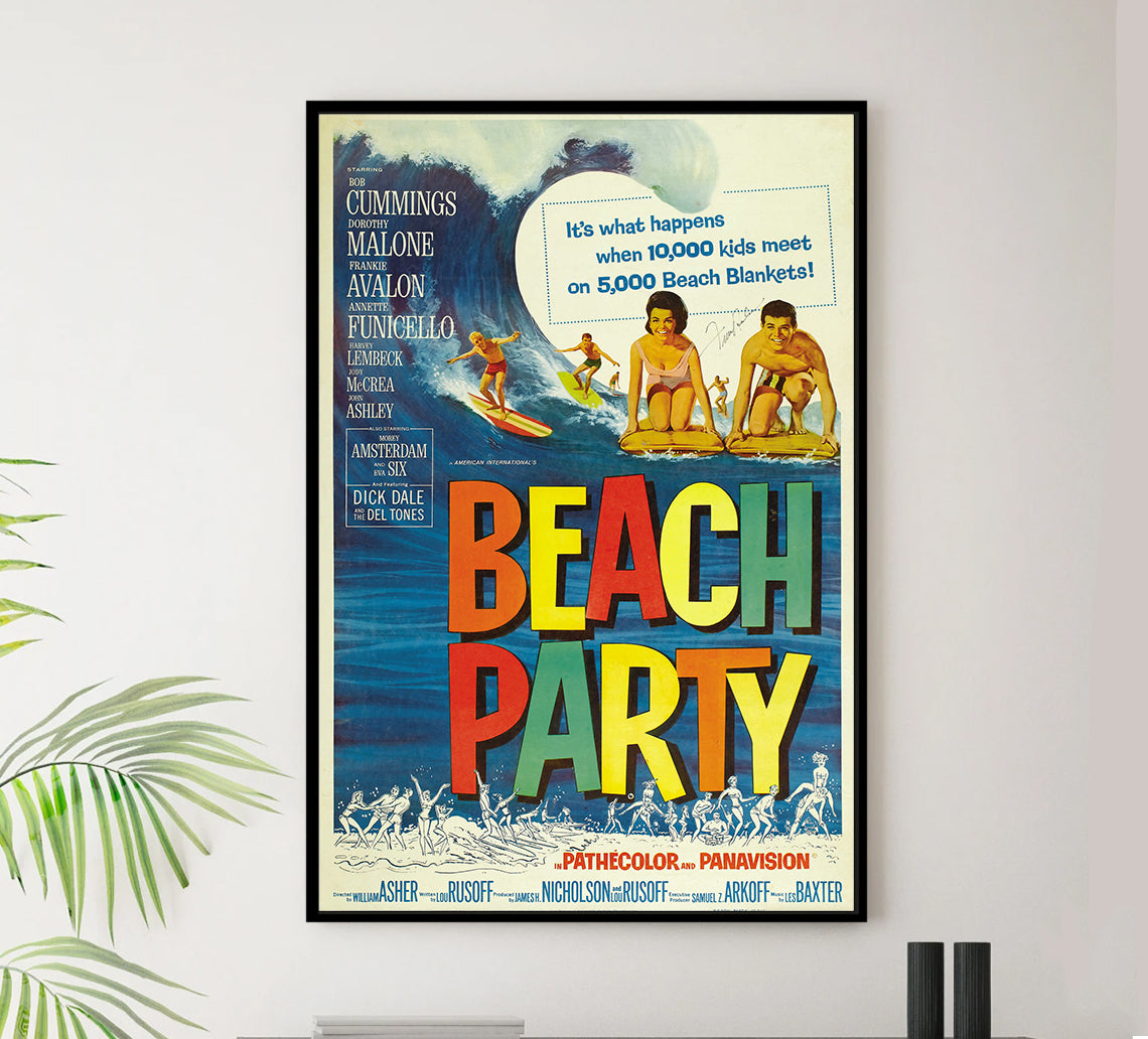Beach Party 1963 - US - v1 - Classic Movie Poster