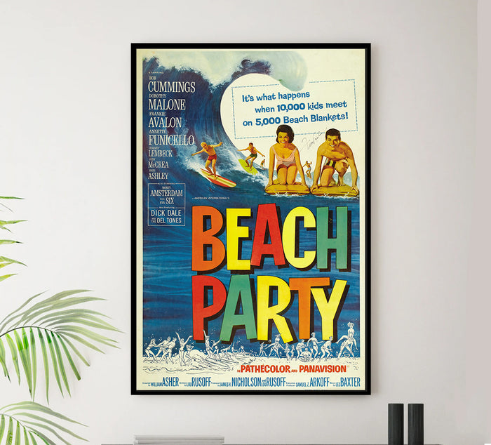 Beach Party 1963 - US - v1 - Classic Movie Poster
