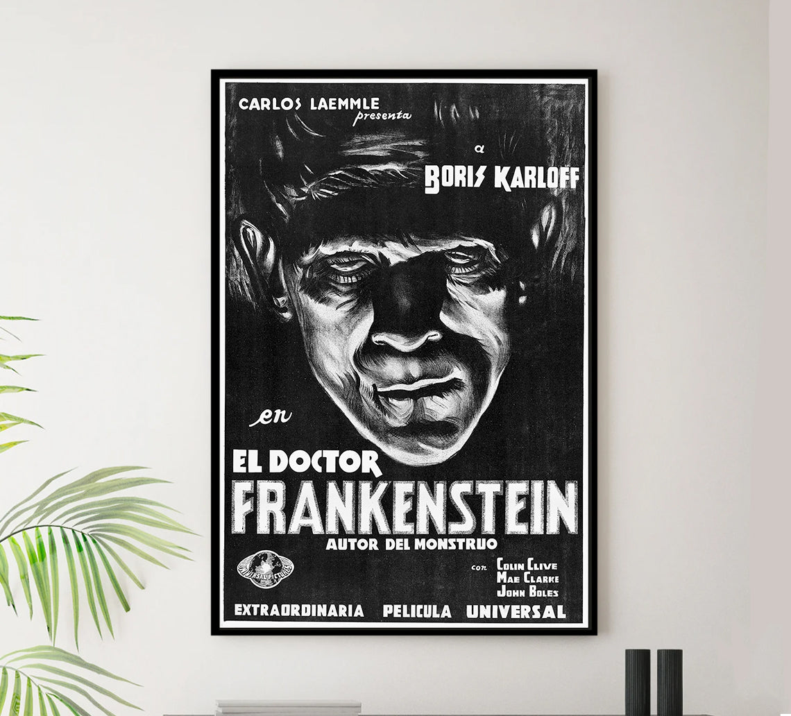 Frankenstein 1931 - Spain - v2 - Classic Movie Poster
