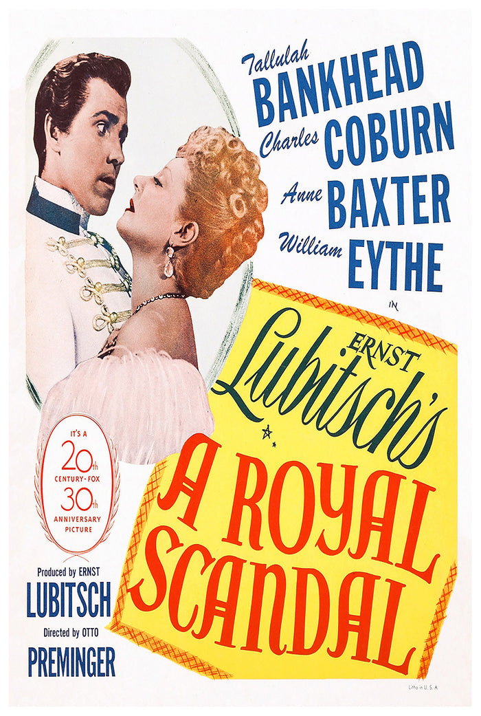 A Royal Scandal 1945 - US - v3 - Classic Movie Poster