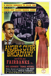 Angels Over Broadway 1940 - Rita Hayworth - US - Classic Movie Poster