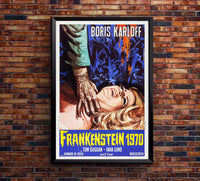 Frankenstein - 1970 1958 - Italy - v2 - Classic Movie Poster