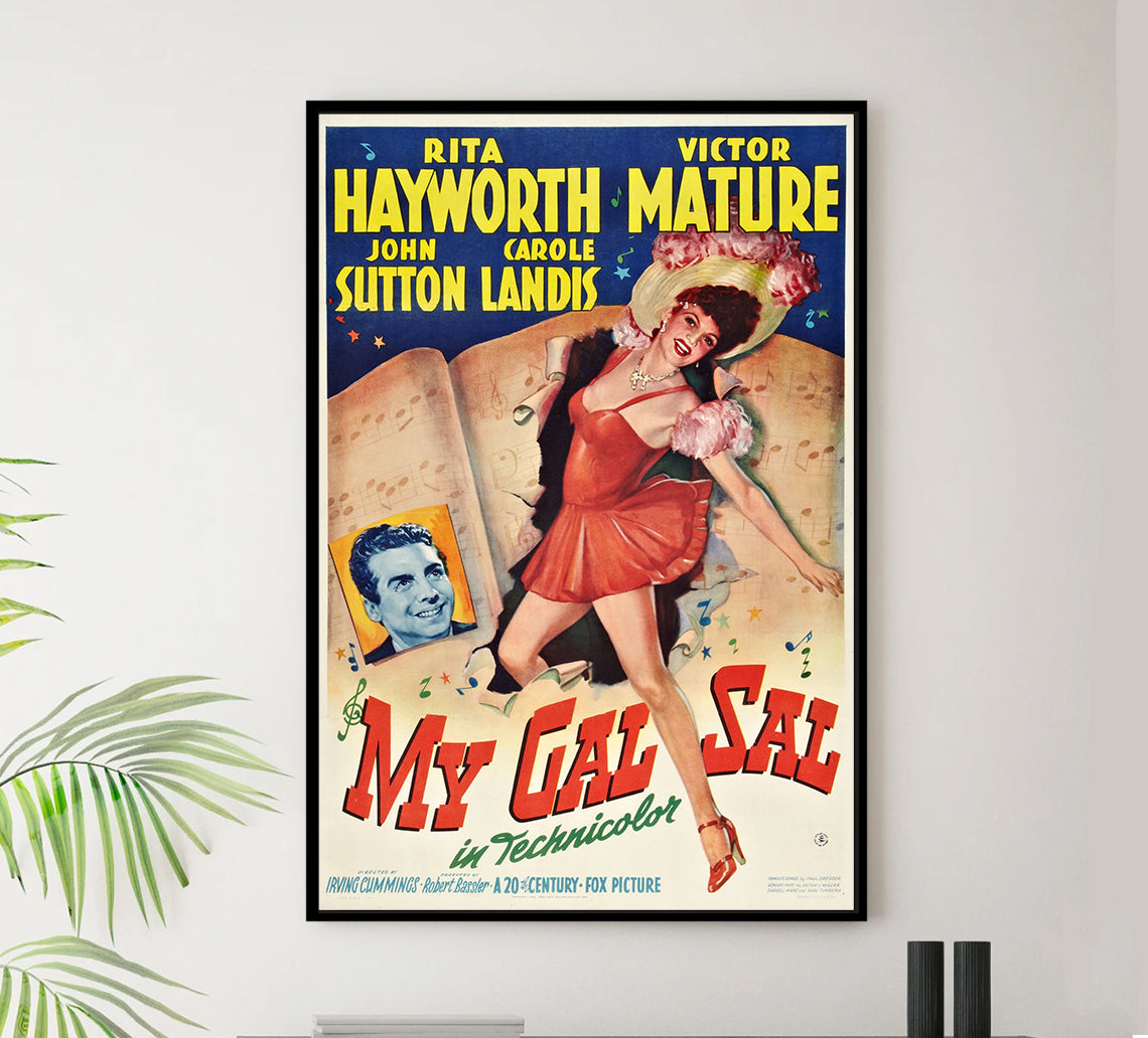 My Gal Sal 1942 - Rita Hayworth - US - Classic Movie Poster