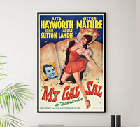My Gal Sal 1942 - Rita Hayworth - US - Classic Movie Poster