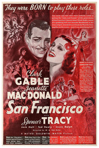 San Francisco 1936 - US - v8 - Classic Movie Poster