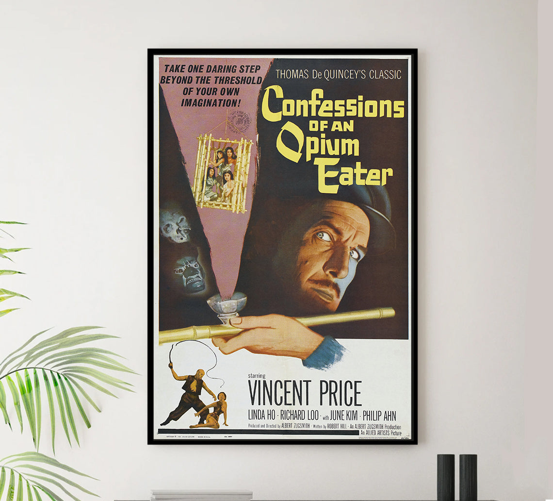Confessions of an Opium Eater 1962 - US - v1 - Classic Movie Poster