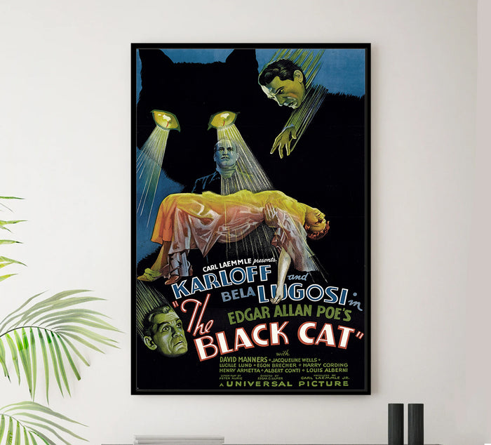 The Black Cat 1934 - US - v1 - Classic Movie Poster