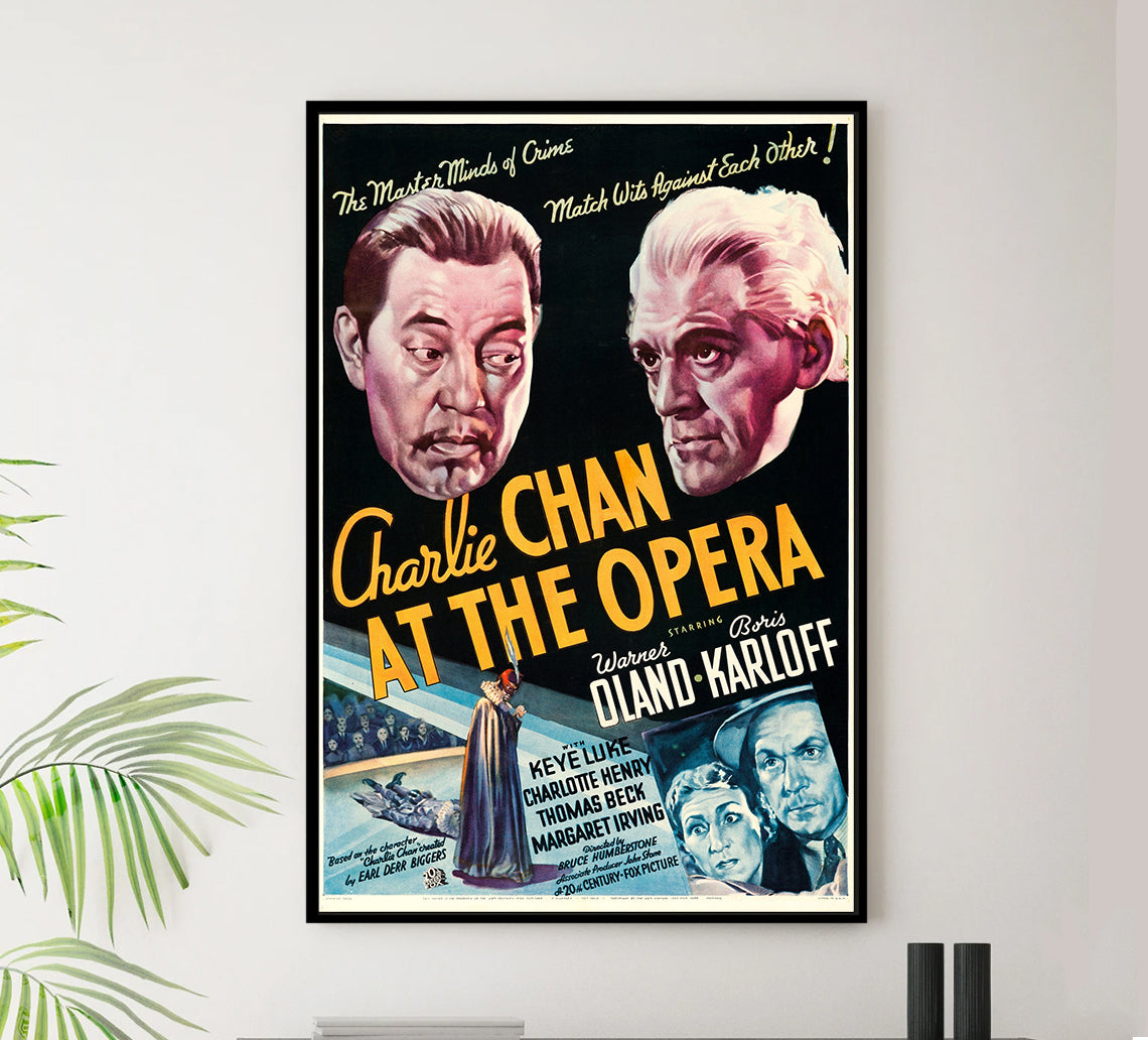 Charlie Chan at the Opera 1936 - US - v2 - Classic Movie Poster
