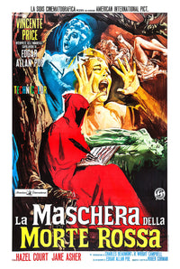 The Masque of the Red Death 1964 - Italy - v1 - Classic Movie Poster