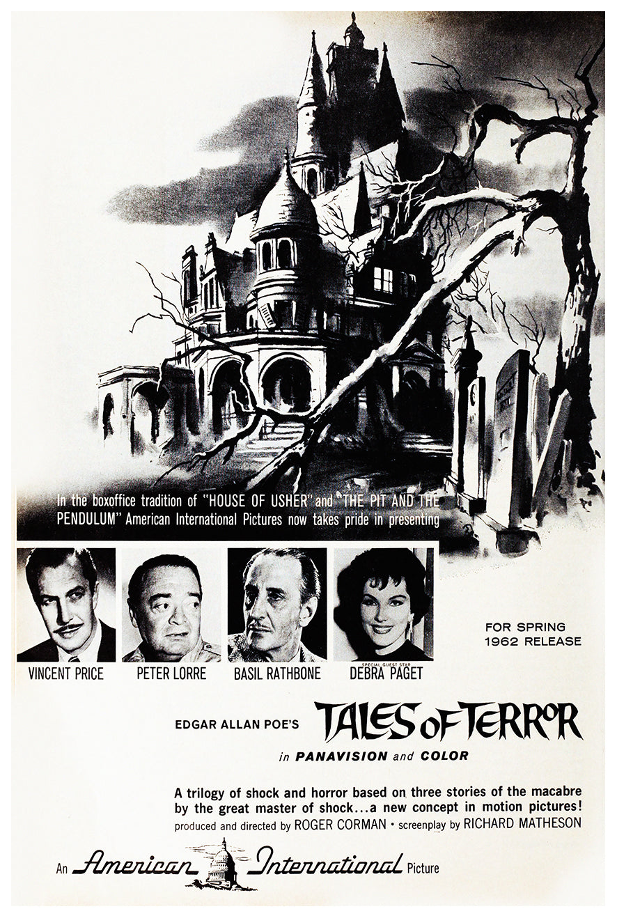 Tales of Terror 1962 - US - v3 - Classic Movie Poster