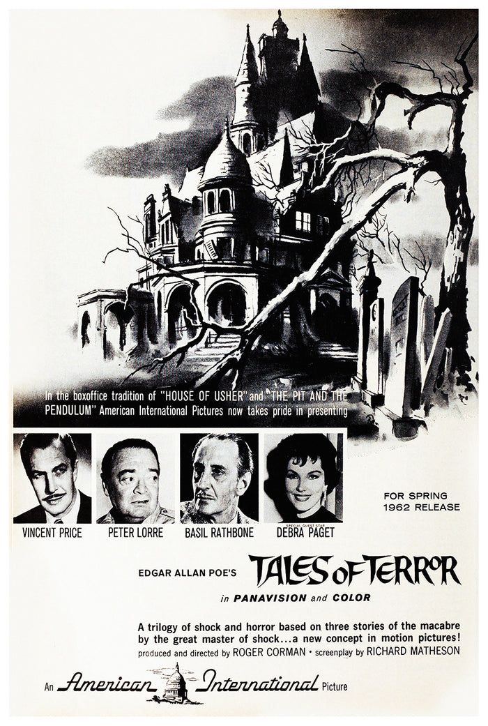 Tales of Terror 1962 - US - v3 - Classic Movie Poster