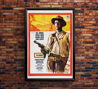 Hombre 1967 - Paul Newman - Spain - Classic Movie Poster